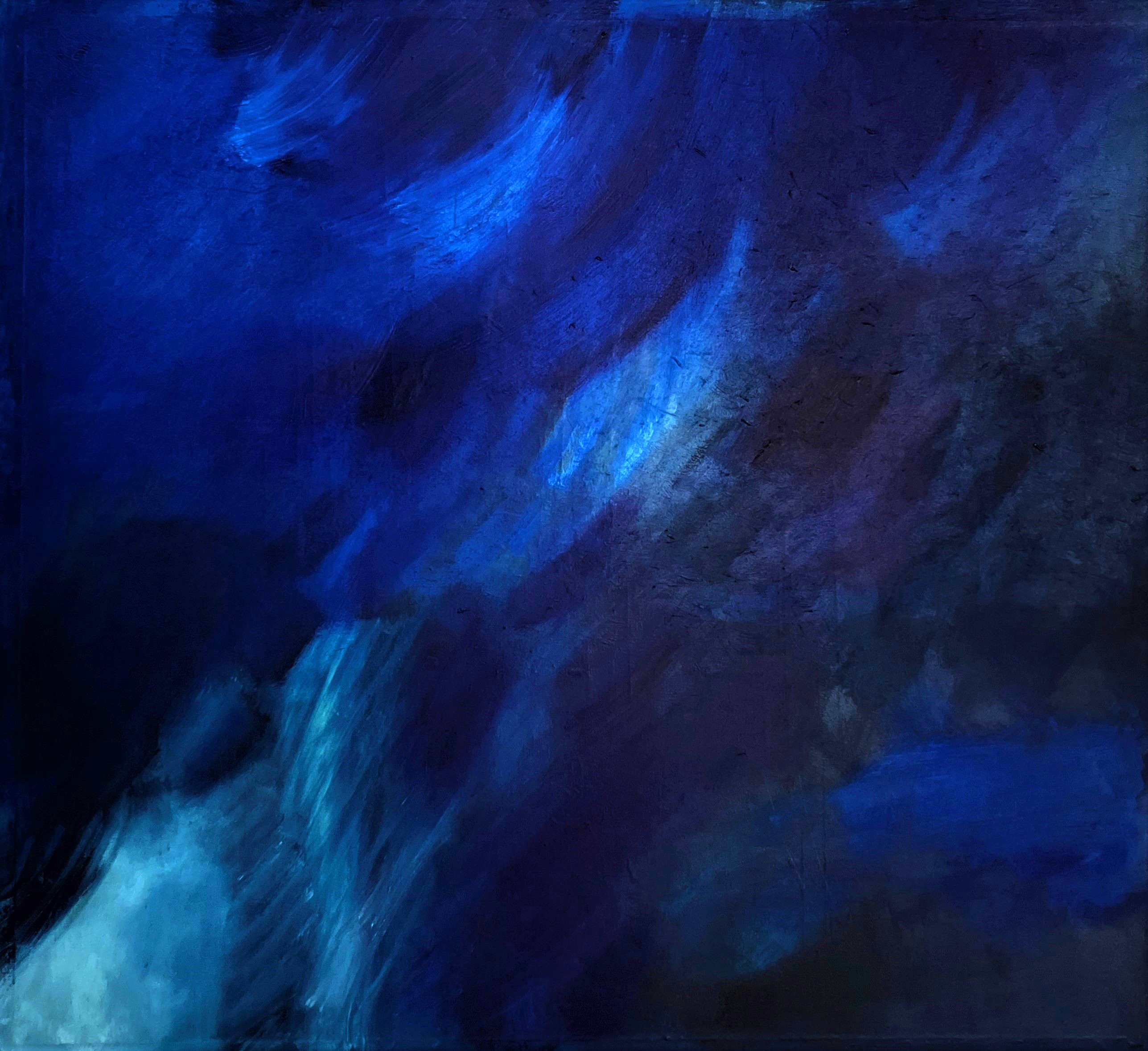 Öl auf Leinwand, 100×110 cm