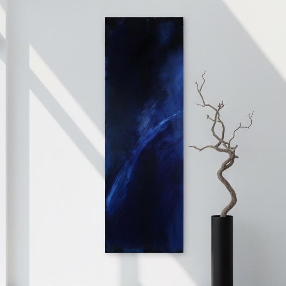 Öl auf Leinwand, 40×100 cm